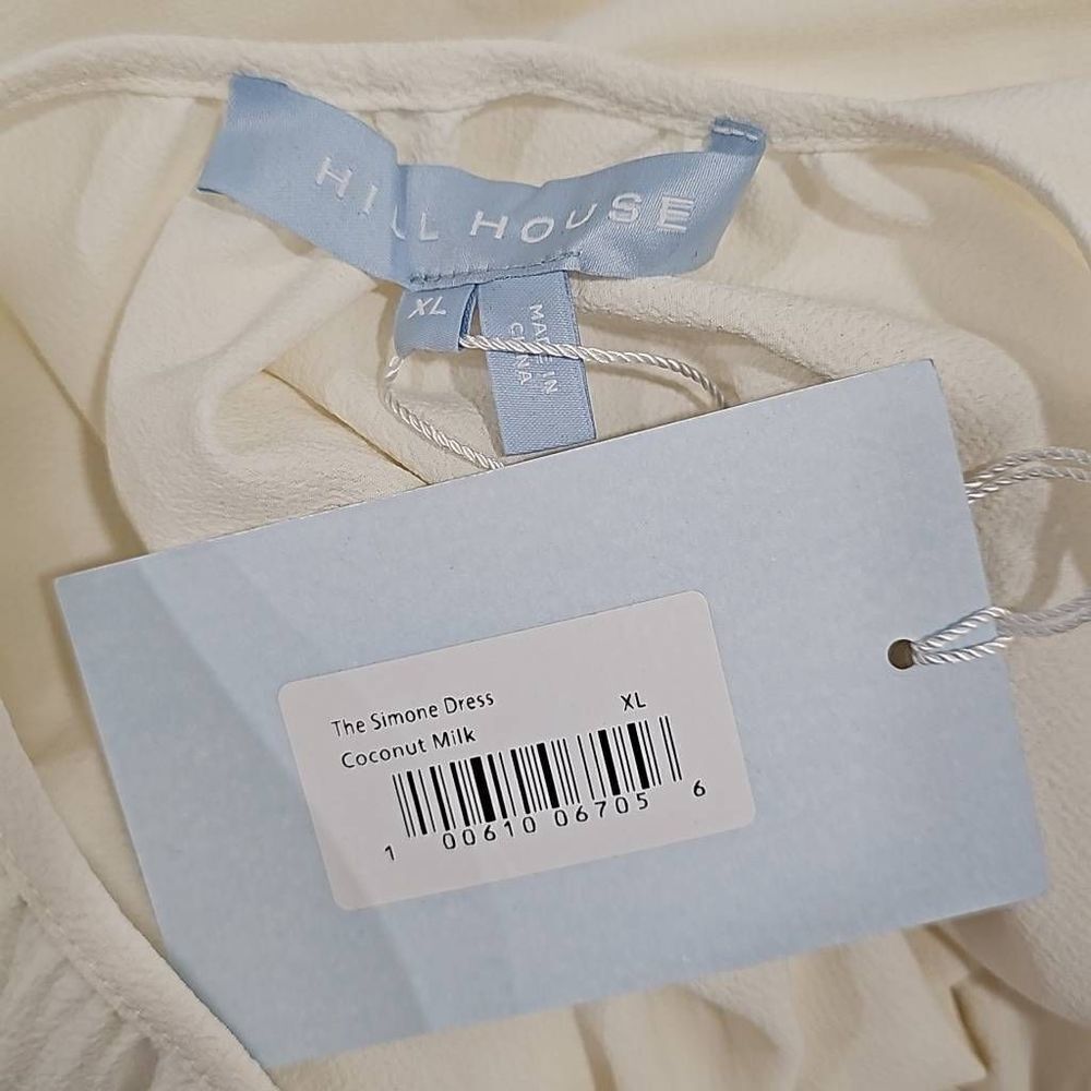 Hill House The Simone Dress Size XL White NWT - Picture 3 of 11